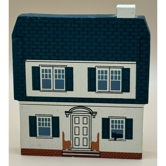 The Cats Meow Series VIII 1990 Puritan House Collectible Wooden Shelf Decor - Picture 2 of 9